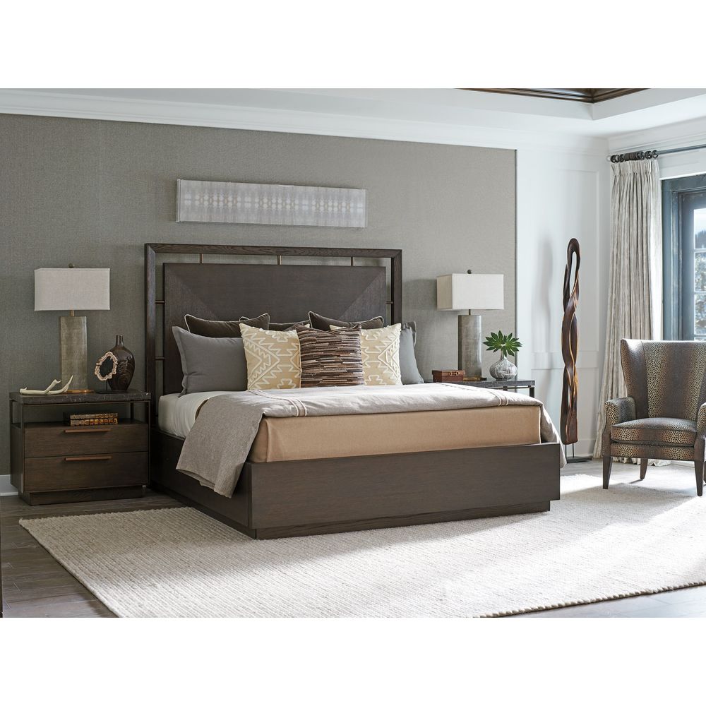 Beds Sundance Panel Bed 6/6 King - Mocha