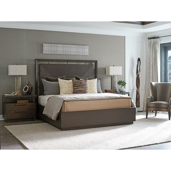 Beds Sundance Panel Bed 6/6 King - Mocha