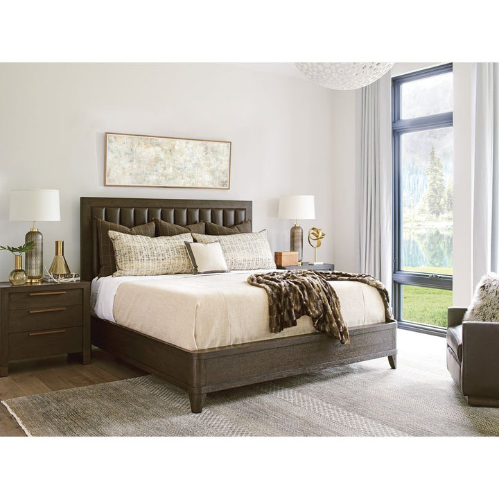 Beds Talisker Upholstered Bed 6/6 King - Mocha