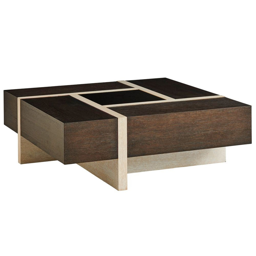 Coffee Tables Solace Square Cocktail Table - Mocha