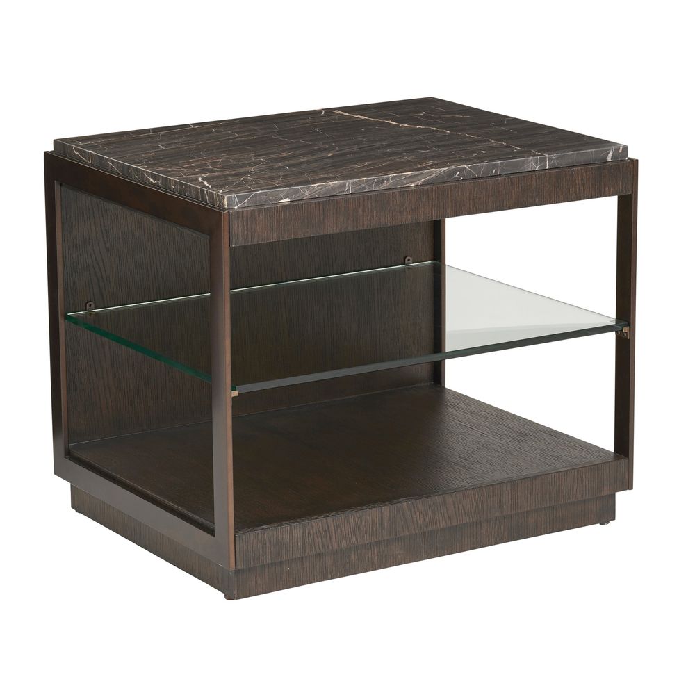 Side Tables Summit Rectangular End Table - Mocha