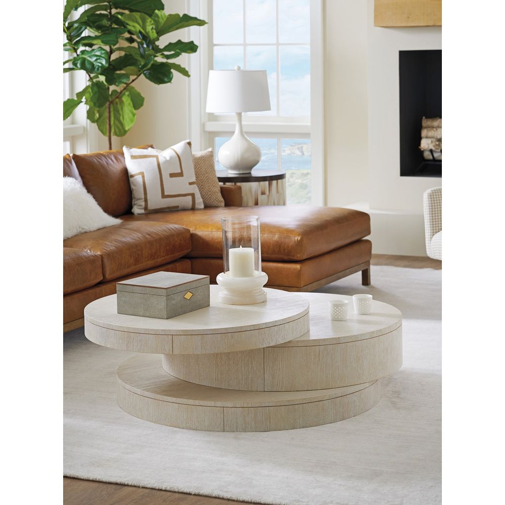 Coffee Tables Ventana Round Cocktail Table - Monterey