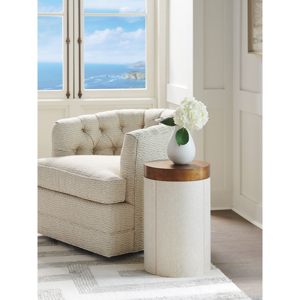 Side Tables Crest Round End Table - Monterey