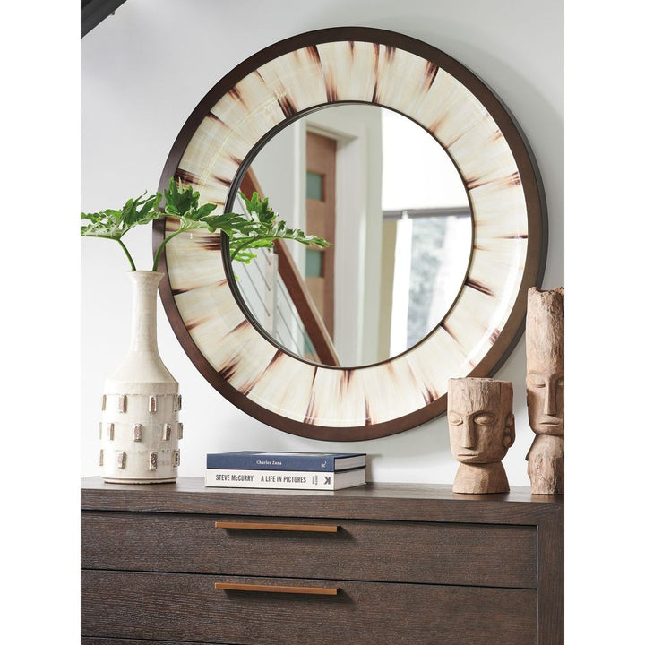 Mirrors Academy Round Mirror - Corniche