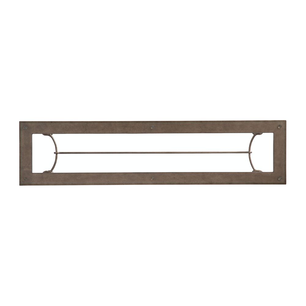 Console Tables Bluff Metal And Glass Console - Table Rock