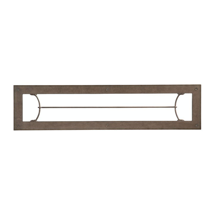 Console Tables Bluff Metal And Glass Console - Table Rock