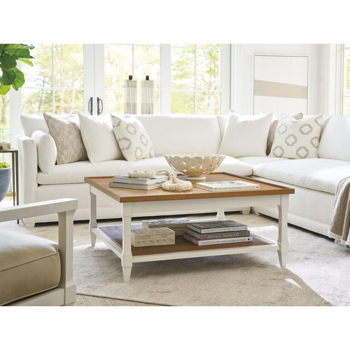 Coffee Tables Temple Square Cocktail Table - Tides