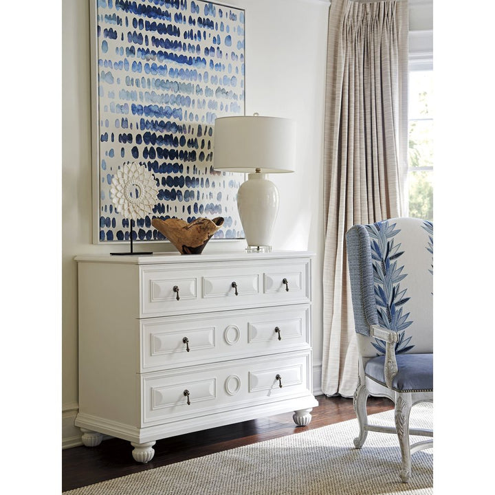Dressers & Chests Cannes Single Dresser - Polo Mallet White