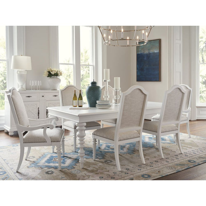 Dining Tables Palazzo Rectangular Dining Table - Polo Mallet White