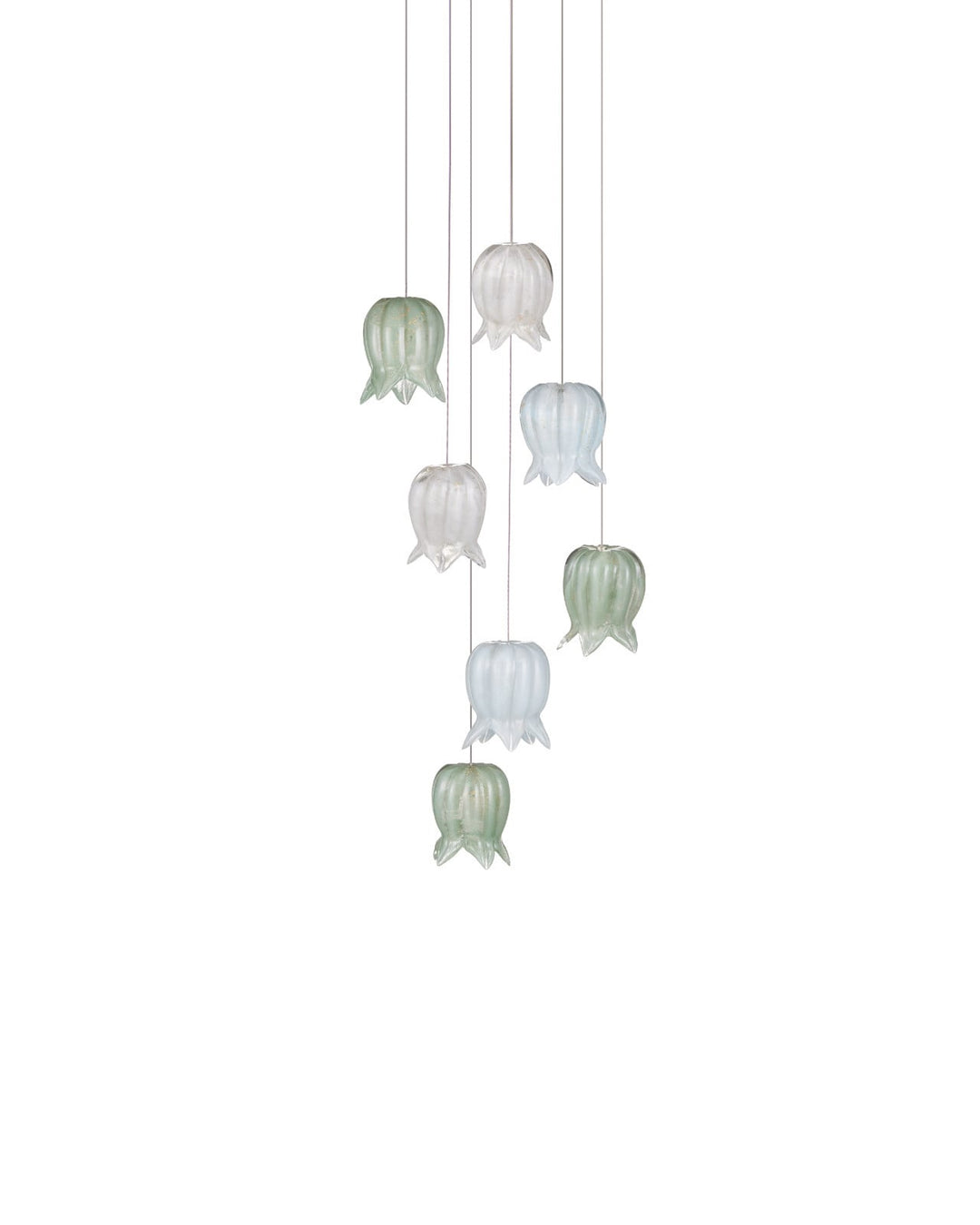 Pendants:Multi Polpo Misto 7-Light Round Multi-Drop Pendant