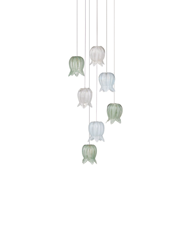 Pendants:Multi Polpo Misto 7-Light Round Multi-Drop Pendant