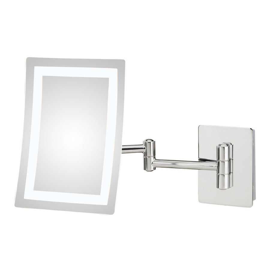 Single-Sided LED Rectangular Wall Mirror - Hardwired-Aptations-APT-949-2-43HW-MirrorsChrome-1-France and Son