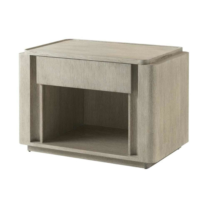 Repose Open Nightstand-Theodore Alexander-THEO-TA50212.C322-NightstandsGrey Oak-1-France and Son