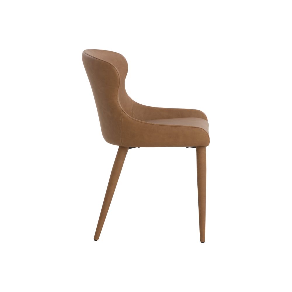 Dining Chairs Evora Dining Chair - Milliken Cognac - 2pc Min 2pc Increments Required