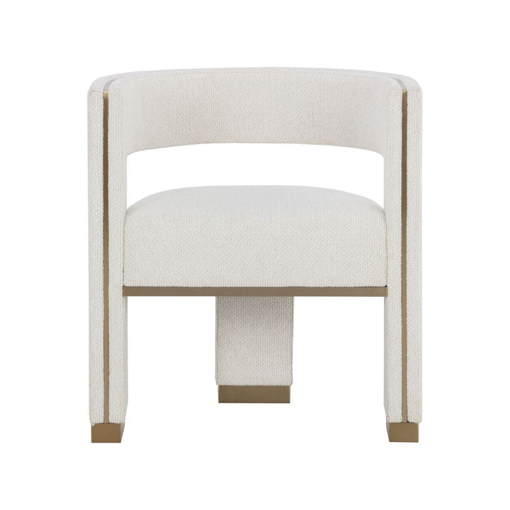 Dining Chairs Adamina Dining Armchair - Rhea Light Barley