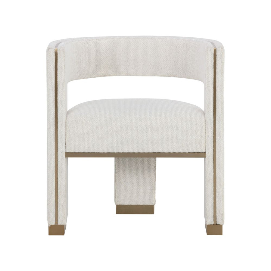 Dining Chairs Adamina Dining Armchair - Rhea Light Barley