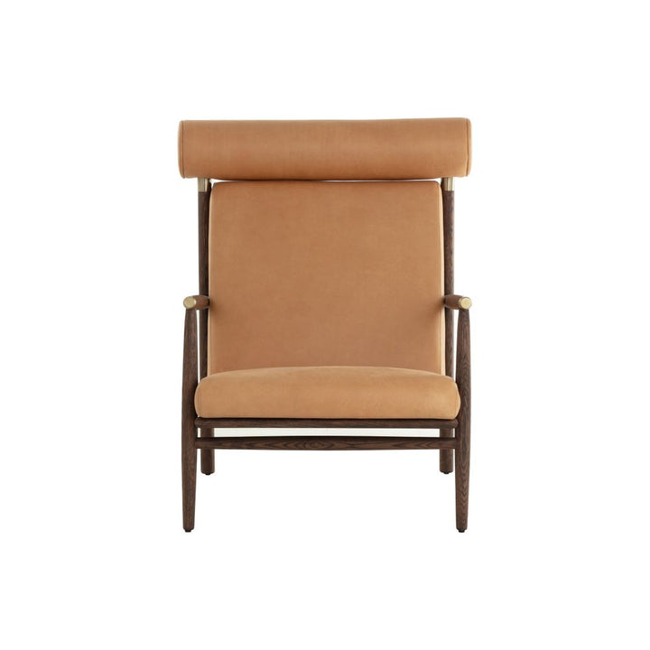Lounge Chairs Biko Lounge Chair - Sahara Camel Leather