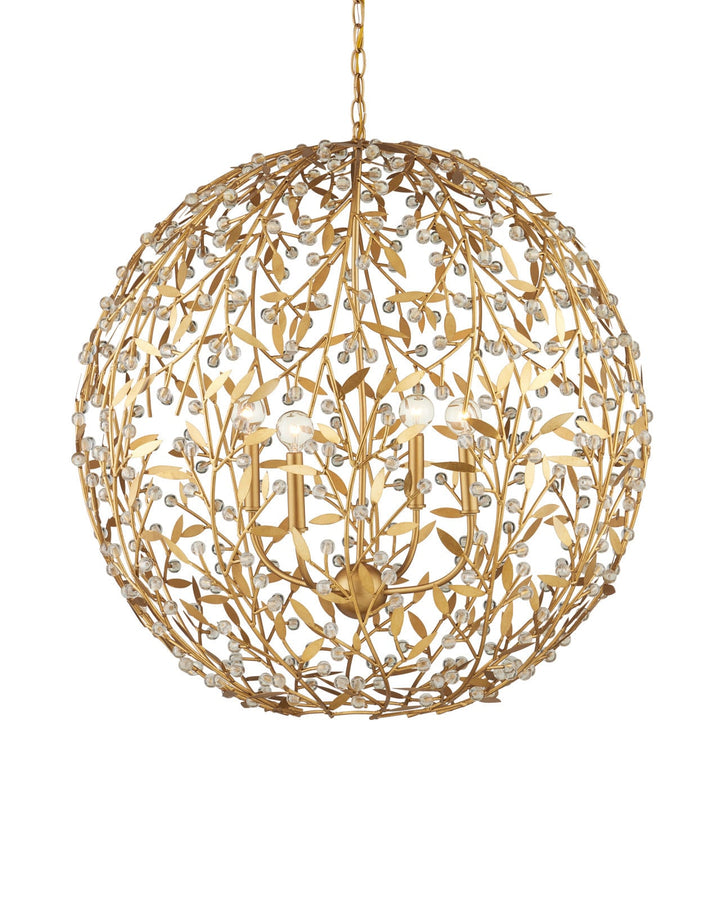 Chandeliers Secret Garden Gold Orb Chandelier