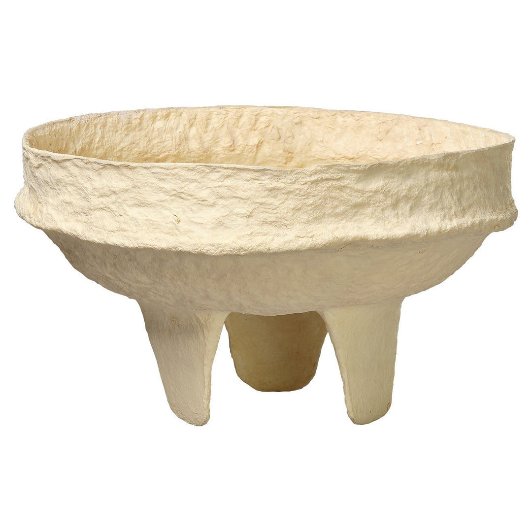 Field Low Bowl-Jamie Young-JAMIEYO-7FIEL-BOCR-Decorative ObjectsCream-2-France and Son