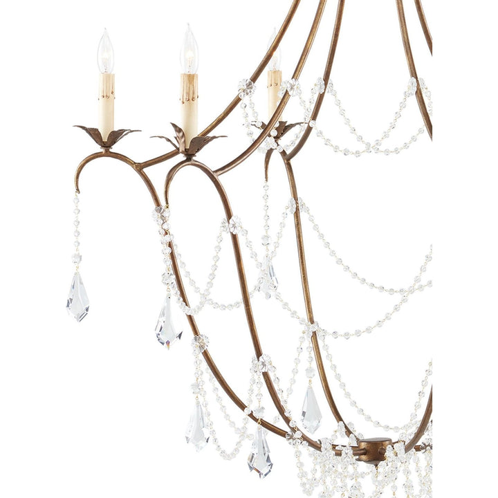 Elizabeth Gold Chandelier