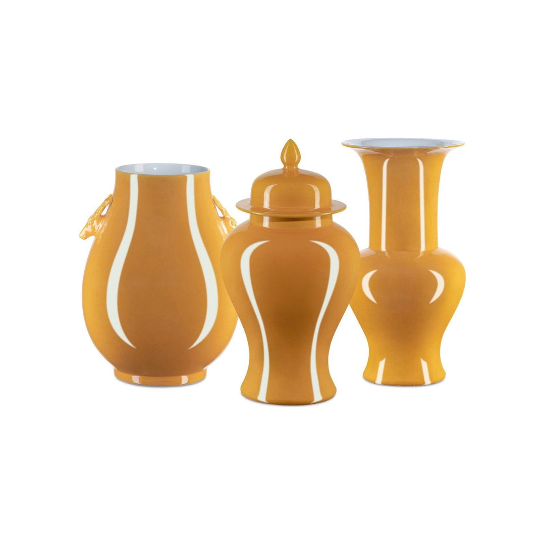 Imperial Yellow Corolla Vase