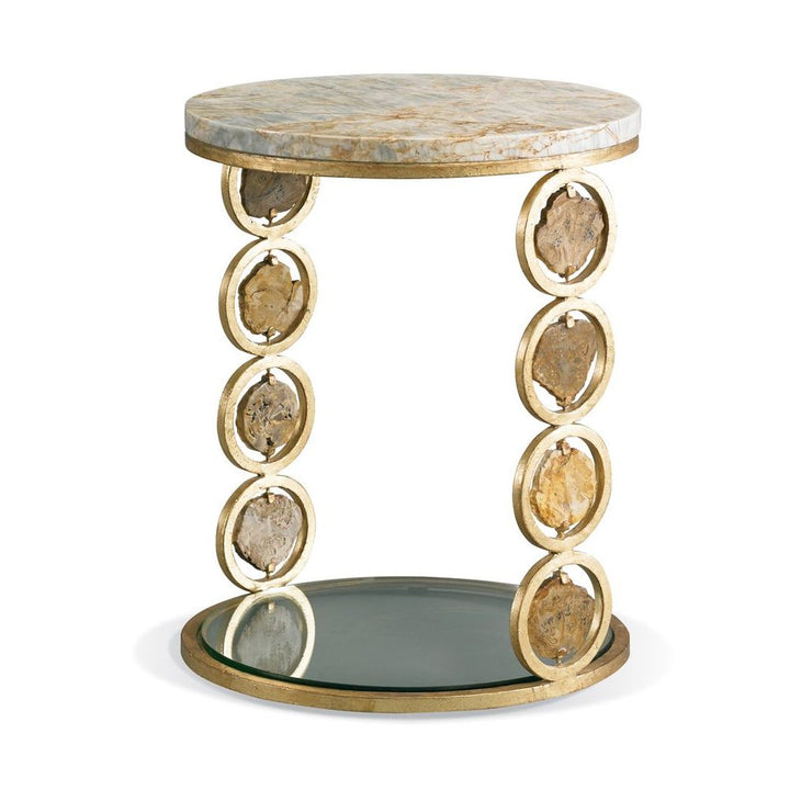 Side Tables Petrified Wood Accent Table