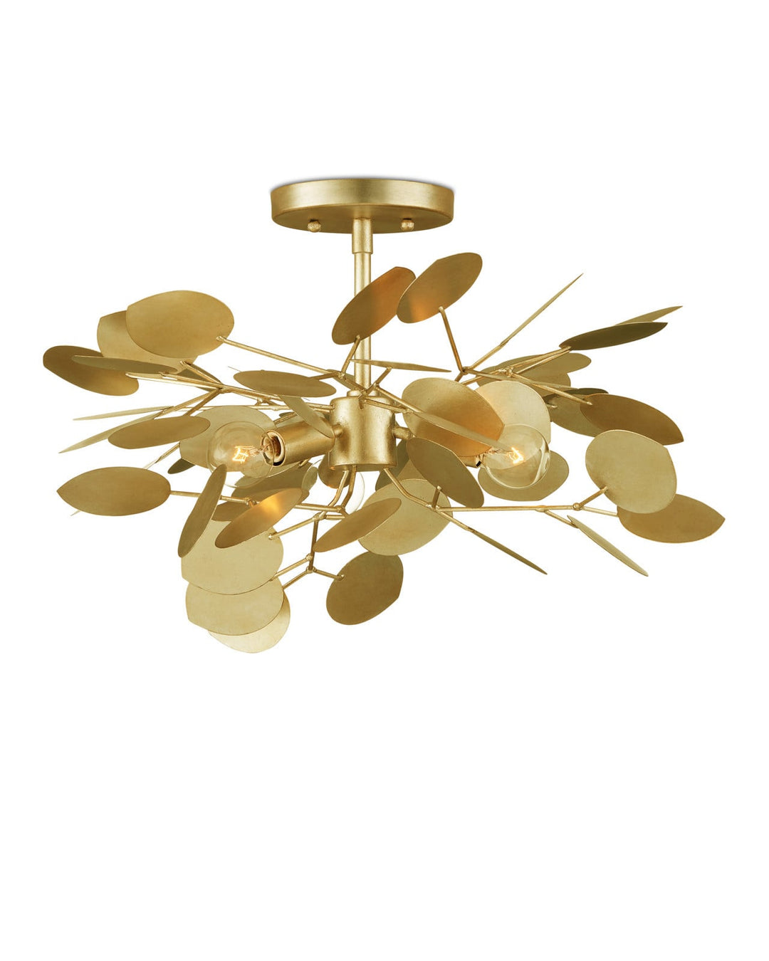 Flush Mounts Lunaria Gold Semi-Flush Mount