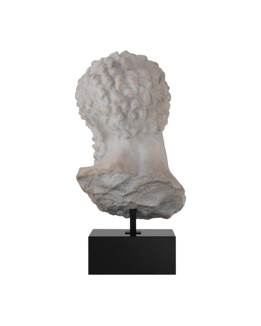 Decorative Objects Hercules Head on Metal Stand