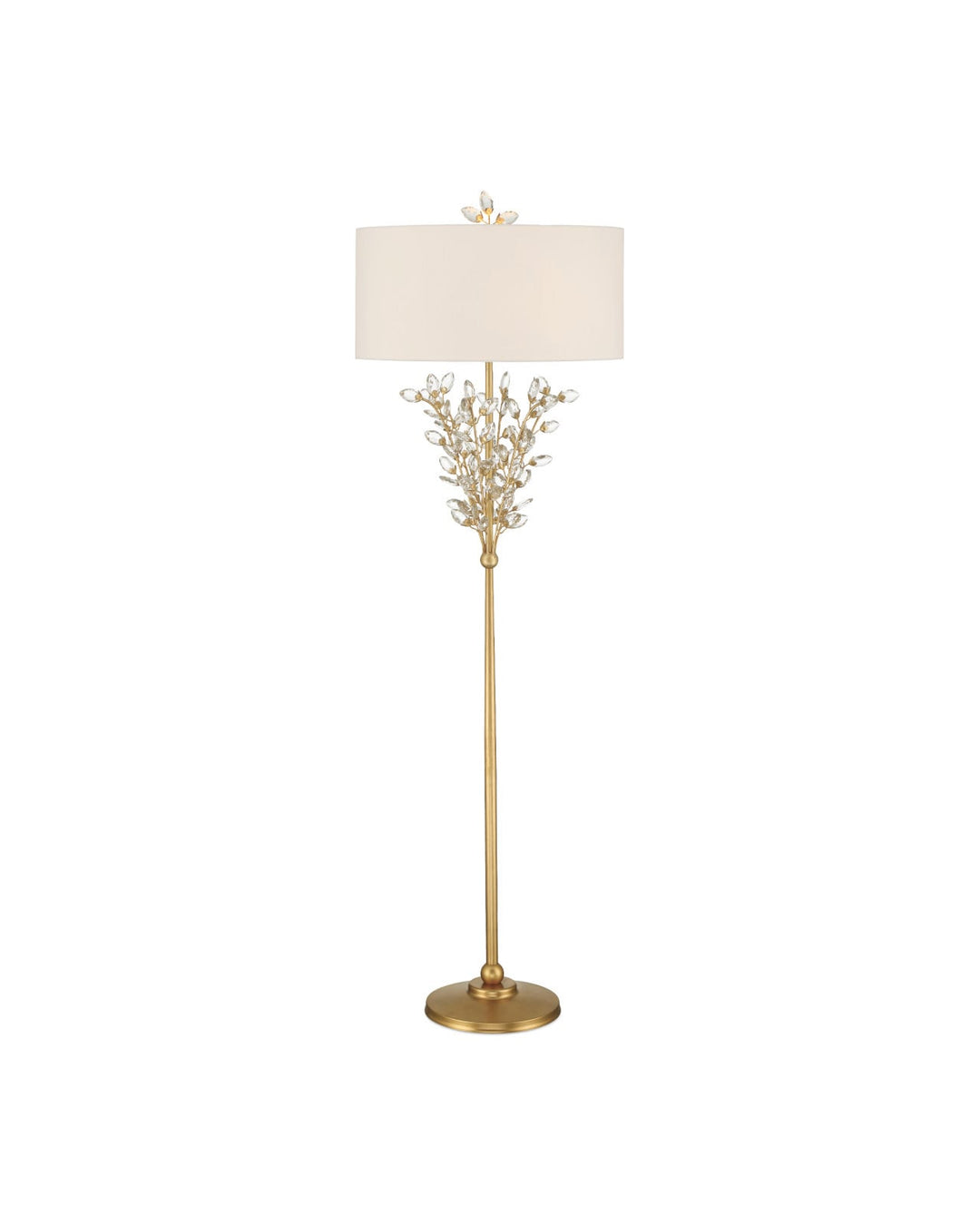 Floor Lamps Forget-Me-Not Gold Floor Lamp