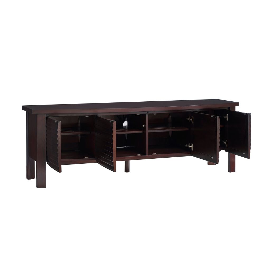 TV Stands & Media Consoles Lumina Media Console - Warm Brown Mahogany