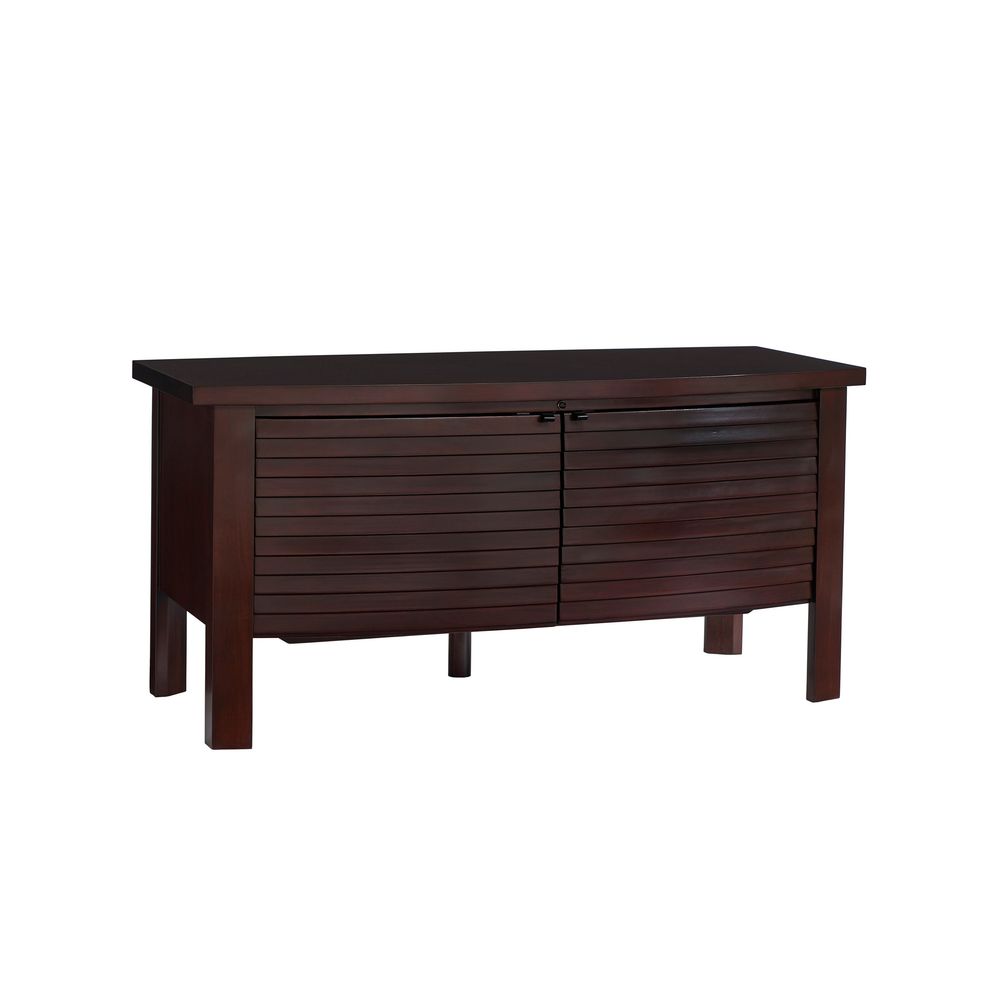 TV Stands & Media Consoles Lumina Media Console - Warm Brown Mahogany