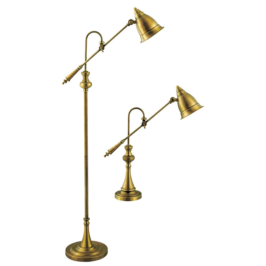 Watson Floor and Table Lamp - Set of 2 Brass-Elk Home-ELK-97623-LED-Floor LampsLED-1-France and Son