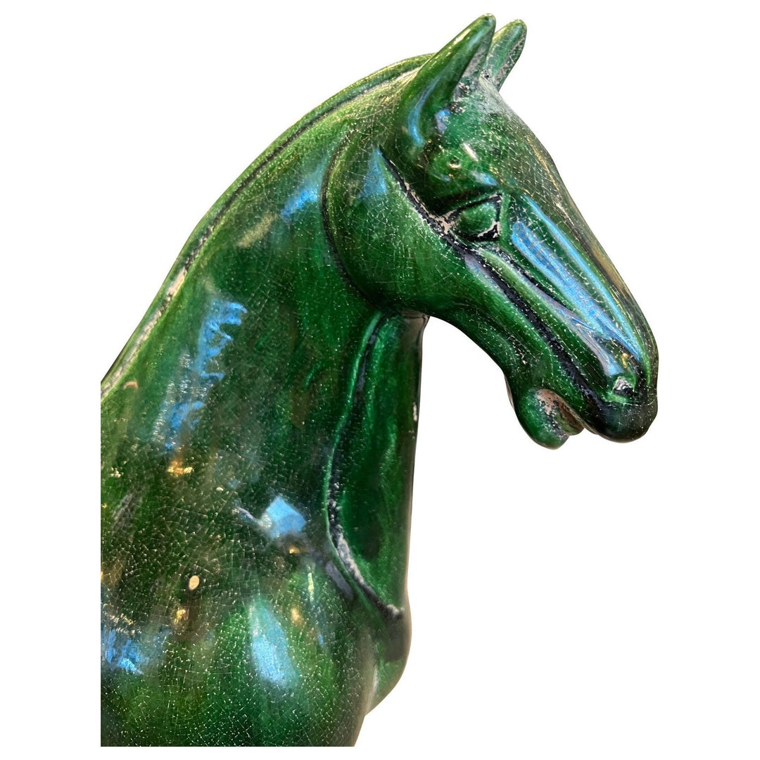 Tang Dynasty Large Green Horse