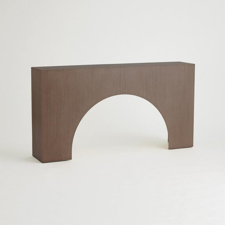 Arches Console - Nutmeg