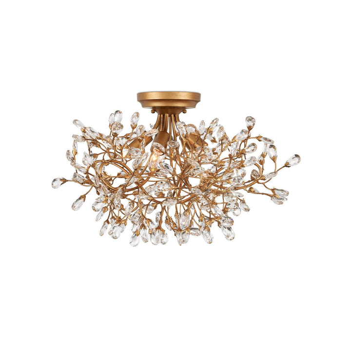 Crystal Bud Semi-Flush Mount