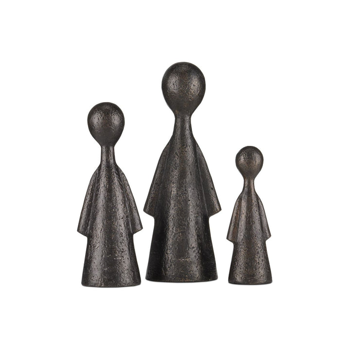 Ganav Bronze Figure Set of 3