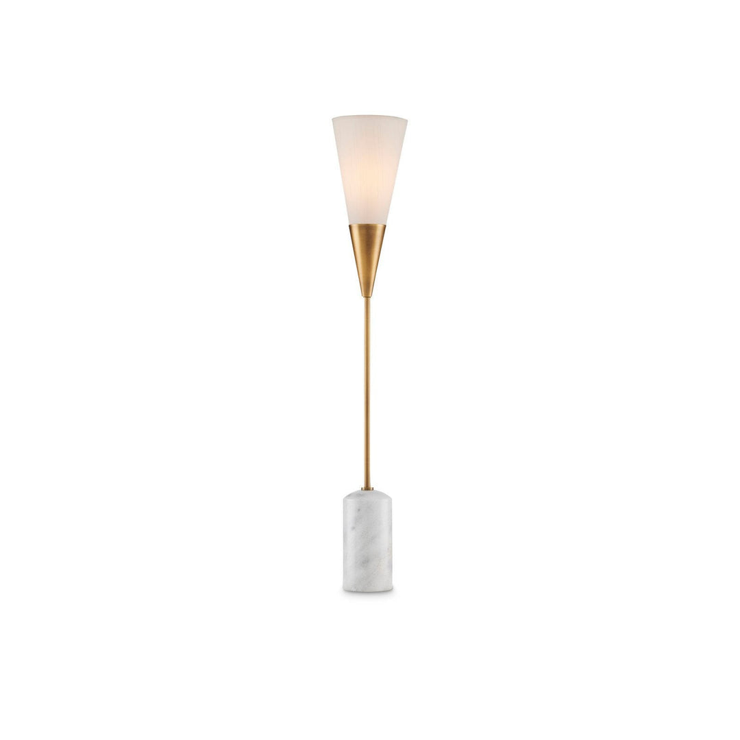 Martini Torchiere Brass Table Lamp