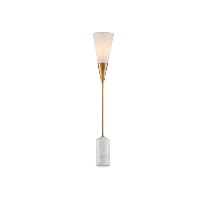 Martini Torchiere Brass Table Lamp