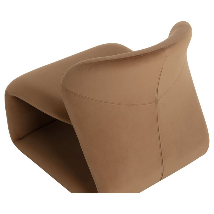 Sophiene Lounge Chair - Kona Camel