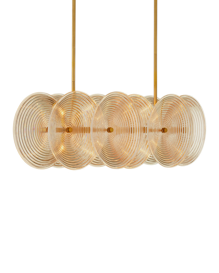 Whirlwind Rectangular Chandelier