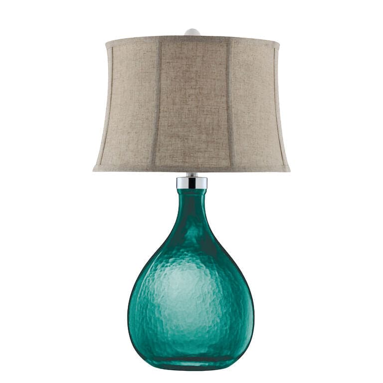 Ariga 30.75'' High 1 - Light Table Lamp - Blue-Elk Home-ELK-99691-Table Lamps-1-France and Son