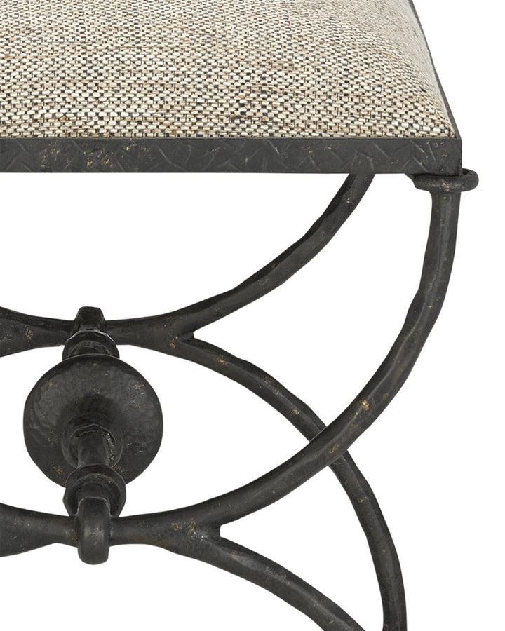 Agora Bronze Ottoman, Calcutta Peppercorn