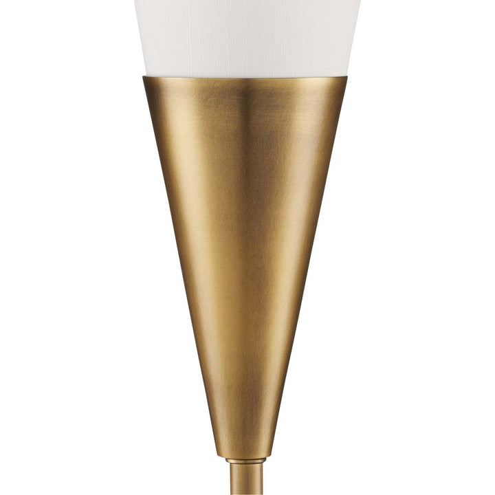 Martini Torchiere Brass Table Lamp