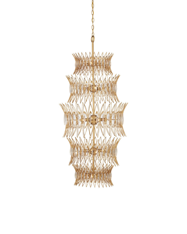 Chandeliers Marquise Large Gold Chandelier