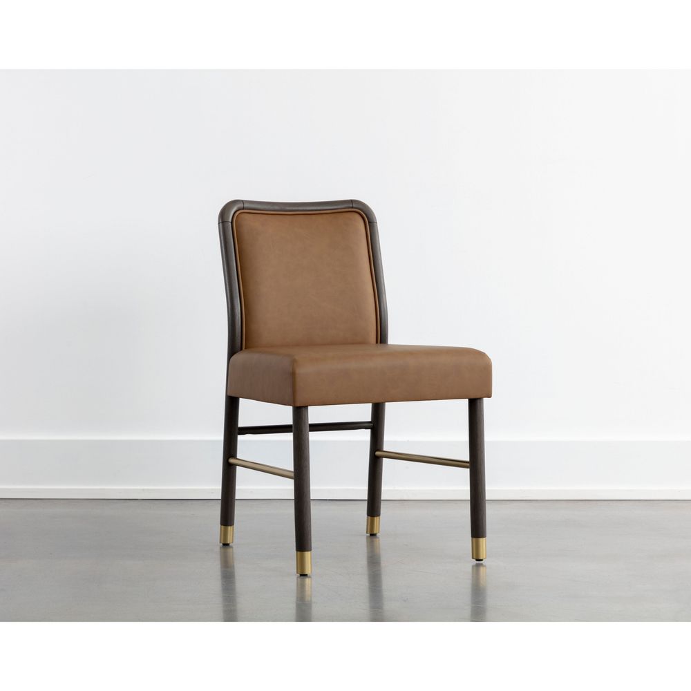 Jeno Dining Chair - Milliken Cognac - 2pc Min 2pc Increments Required