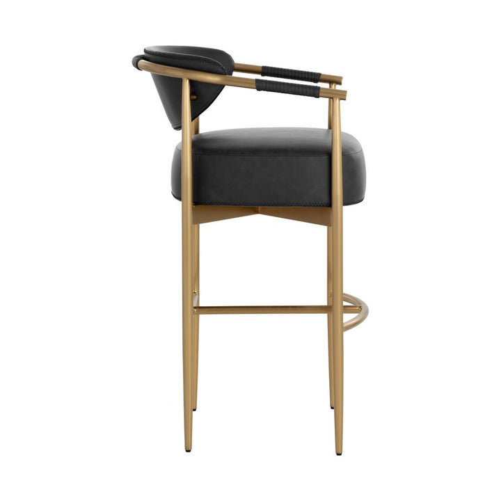 Bar & Counter Stools Heloise Barstool - Bravo Black