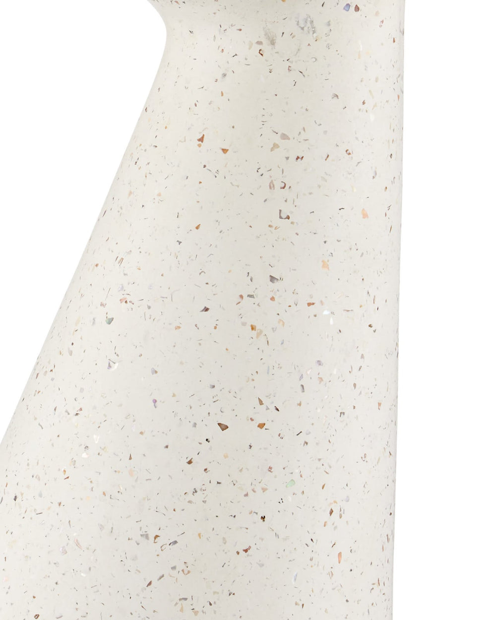 Outdoor Side Tables Pendurado Ivory Terrazzo C Table