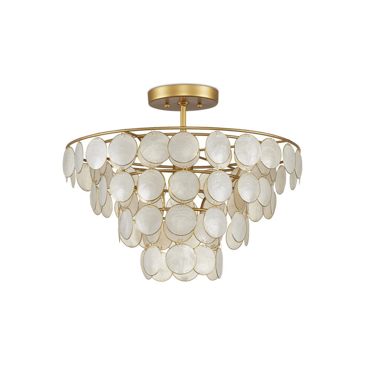 Bon Vivant Small Semi-Flush Mount