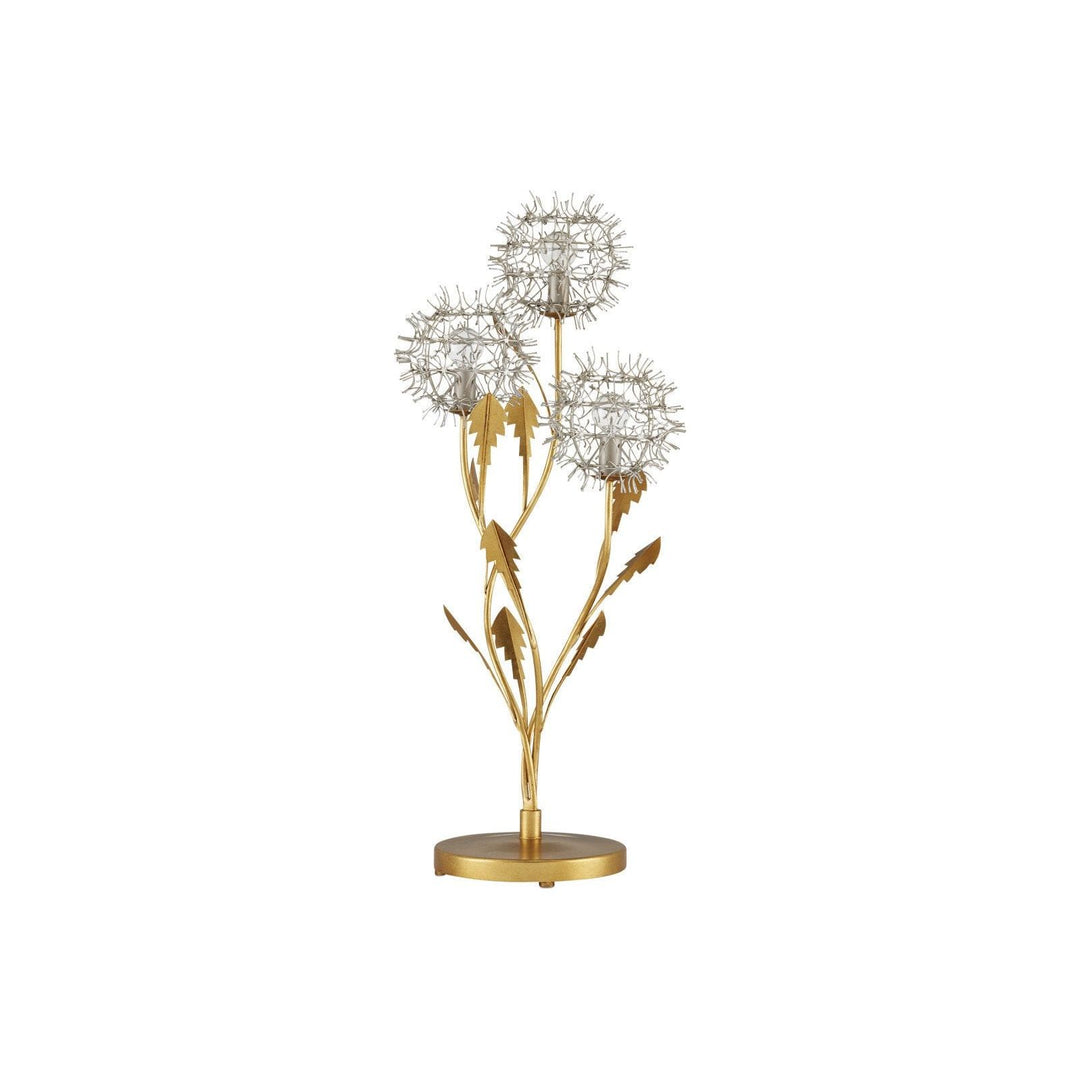 Dandelion Silver & Gold Table Lamp