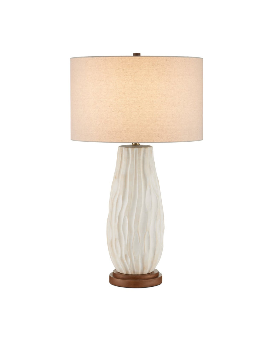 Table Lamps Water-borne White Table Lamp